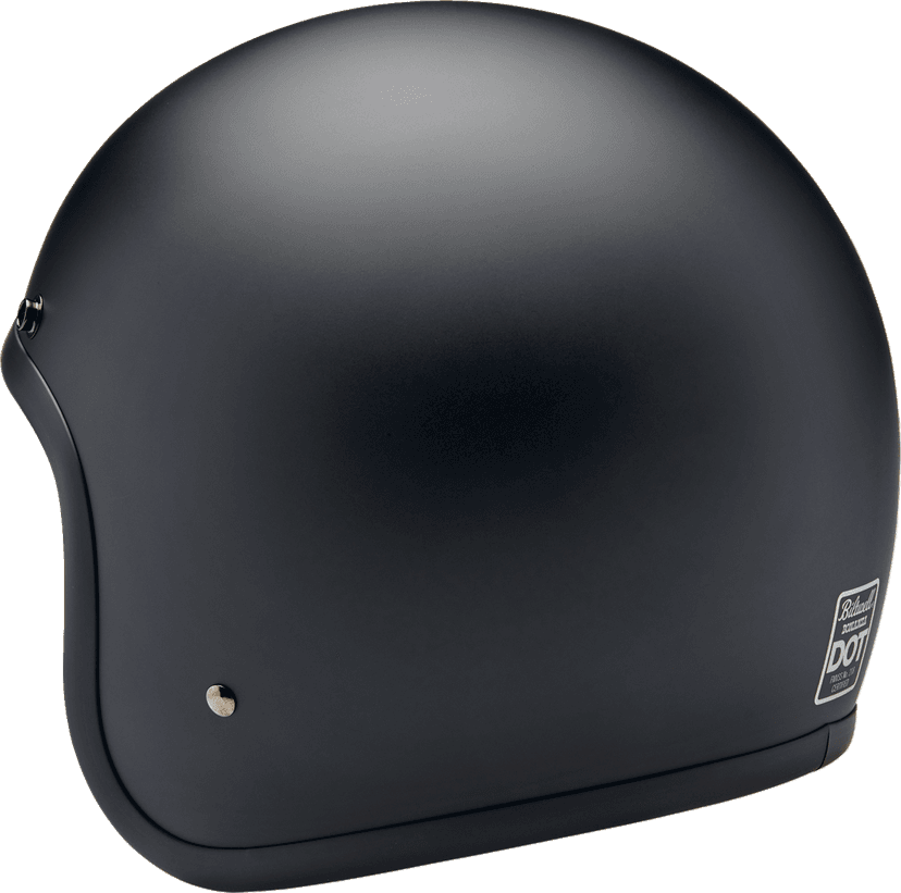 BILTWELL 0104-1487 Bonanza Helmet - Flat Black - Large — image 3 of 7