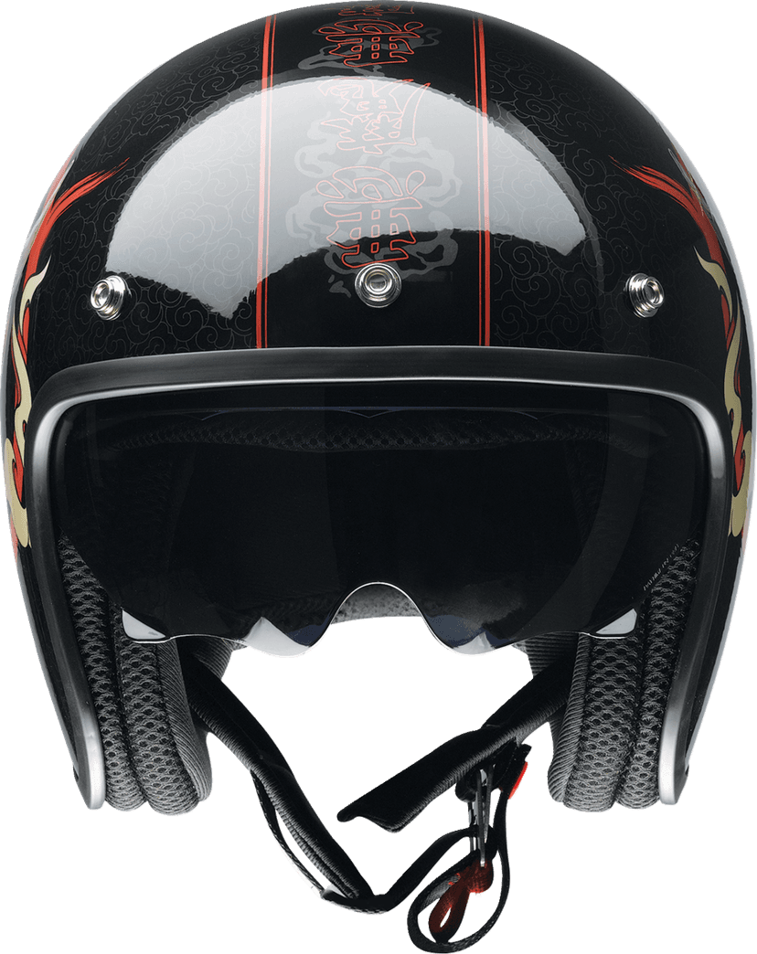 Z1R 0104-2876 Saturn Helmet - Devilish - Gloss Black/Red - XS — image 4 of 6