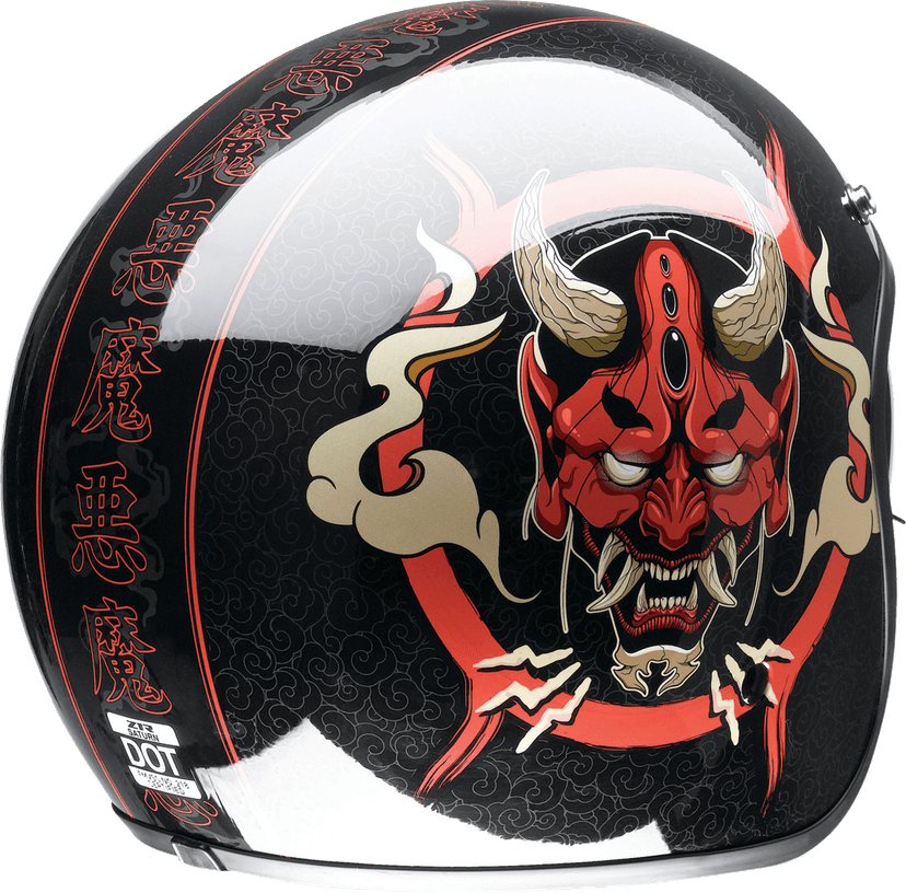 Z1R 0104-2881 Saturn Helmet - Devilish - Gloss Black/Red - 2XL — image 2 of 6