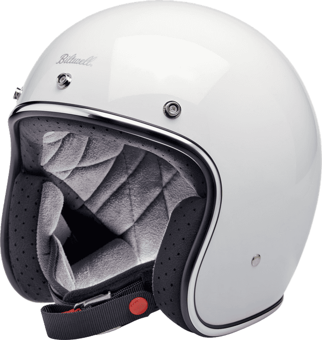 BILTWELL 0104-3142 Bonanza Helmet - Gloss White - Large — image 1 of 6