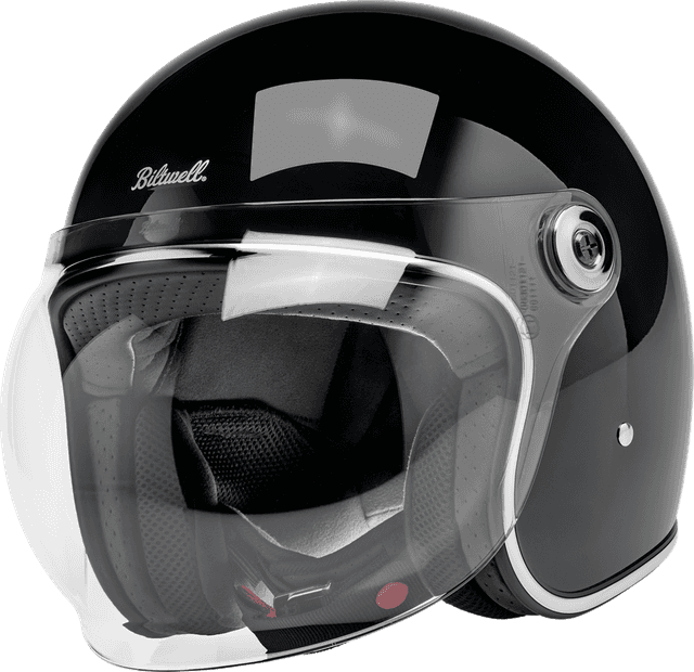 BILTWELL 01043241 Tahoe™ Helmet - Solid - Gloss Black - Large — image 1 of 9
