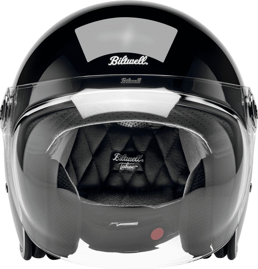 BILTWELL 01043241 Tahoe™ Helmet - Solid - Gloss Black - Large — image 2 of 9