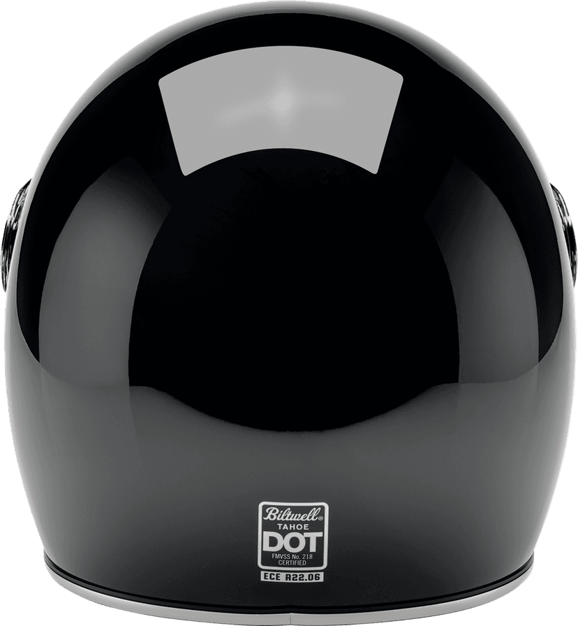 BILTWELL 01043243 Tahoe™ Helmet - Solid - Gloss Black - 2XL — image 4 of 9