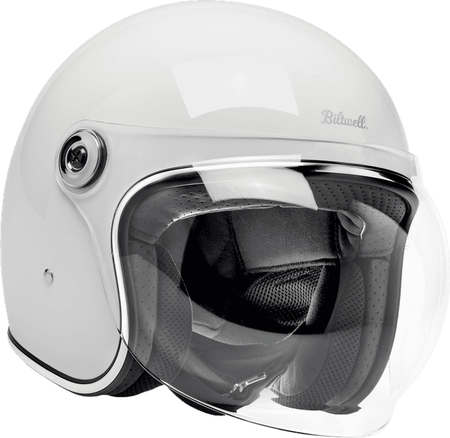 BILTWELL 01043244 Tahoe™ Helmet - Solid - Gloss White - XS — image 3 of 9