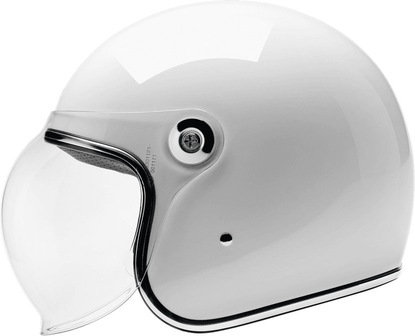 BILTWELL 01043248 Tahoe™ Helmet - Solid - Gloss White - XL — image 2 of 9