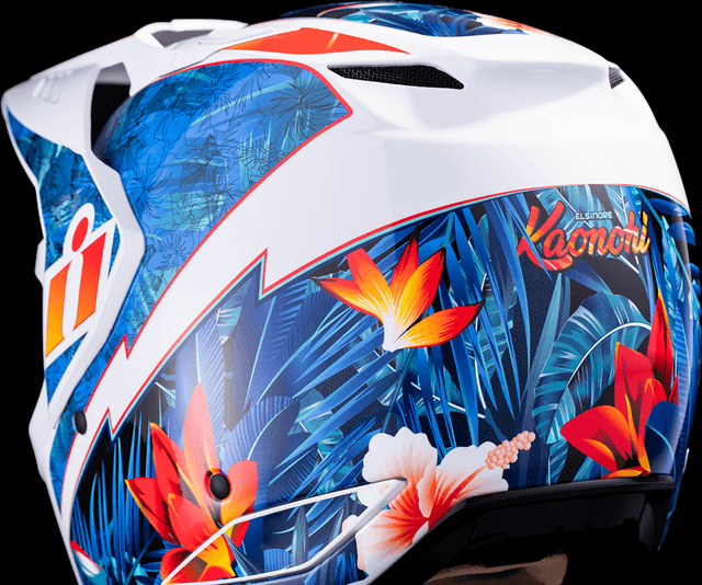 ICON 0104-3265 Elsinore™ Helmet - Kaonohi - Blue - Small — image 6 of 12