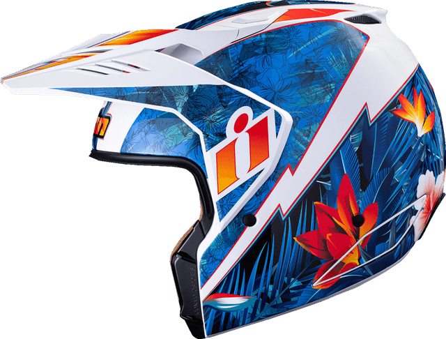 ICON 0104-3265 Elsinore™ Helmet - Kaonohi - Blue - Small — image 4 of 12