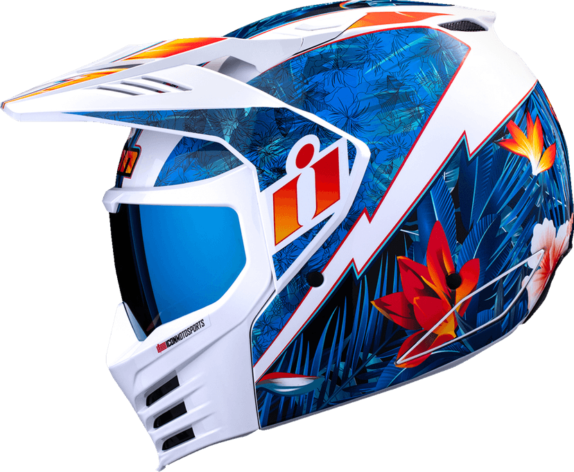 ICON 0104-3270 Elsinore™ Helmet - Kaonohi - Blue - 3XL — image 2 of 12
