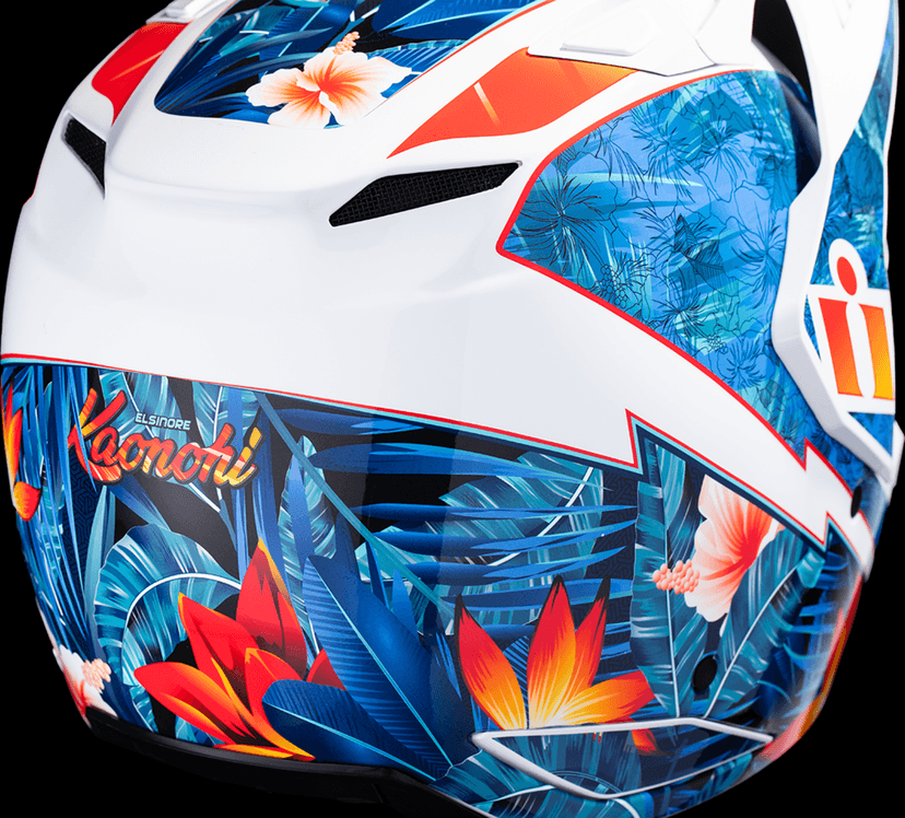 ICON 0104-3270 Elsinore™ Helmet - Kaonohi - Blue - 3XL — image 7 of 12