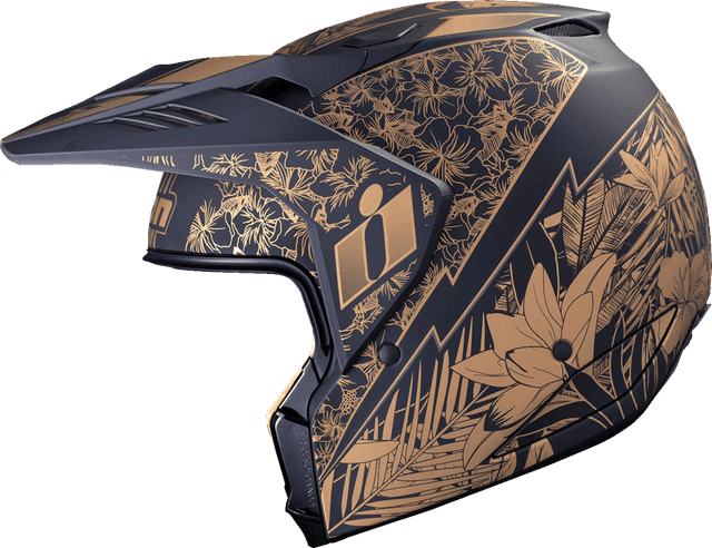 ICON 0104-3271 Elsinore™ Helmet - Kaonohi - Black - XS — image 4 of 13