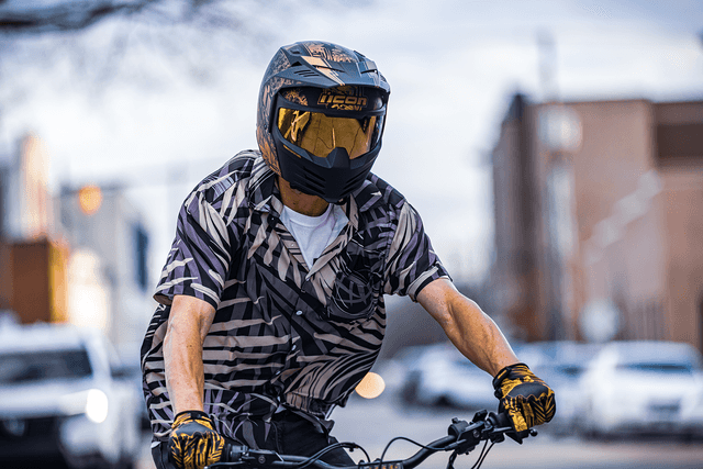ICON 0104-3271 Elsinore™ Helmet - Kaonohi - Black - XS — image 13 of 13