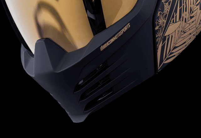 ICON 0104-3279 Elsinore™ Helmet - Kaonohi - Black - 3XL — image 7 of 13