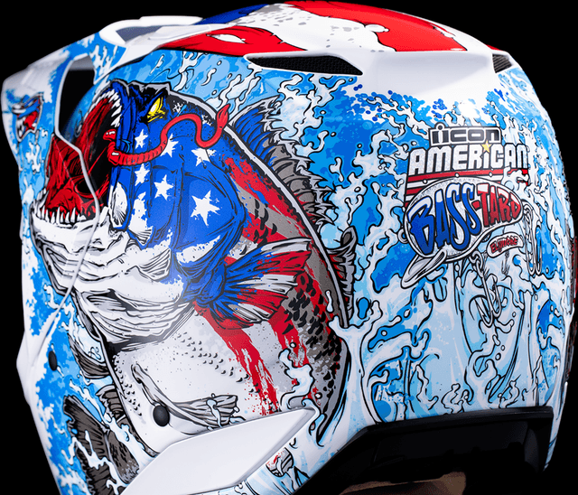 ICON 0104-3283 Elsinore™ Helmet - American Basstard - Blue - 2XL — image 5 of 11