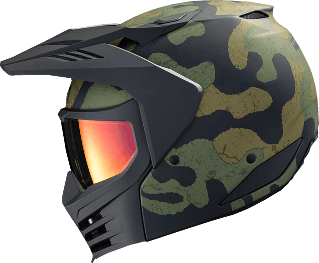ICON 0104-3285 Elsinore™ Helmet - Magnacross - Green - XS — image 2 of 11