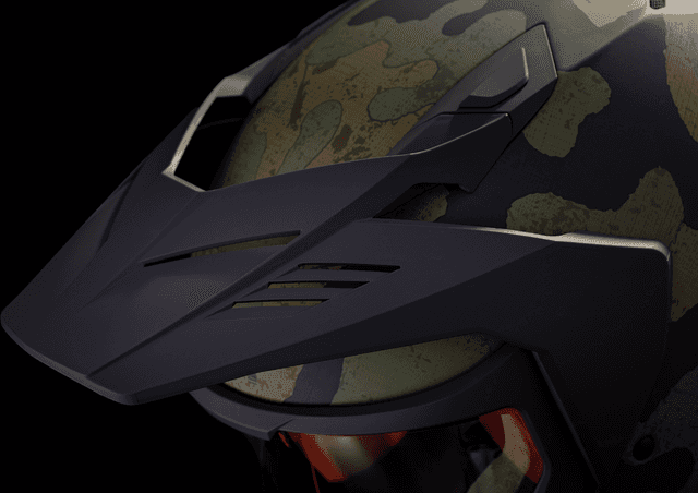 ICON 0104-3285 Elsinore™ Helmet - Magnacross - Green - XS — image 5 of 11
