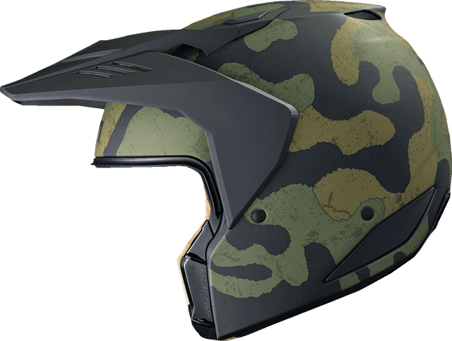 ICON 0104-3285 Elsinore™ Helmet - Magnacross - Green - XS — image 4 of 11