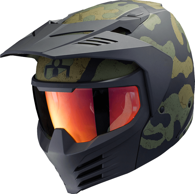 ICON 0104-3288 Elsinore™ Helmet - Magnacross - Green - Large — image 1 of 11