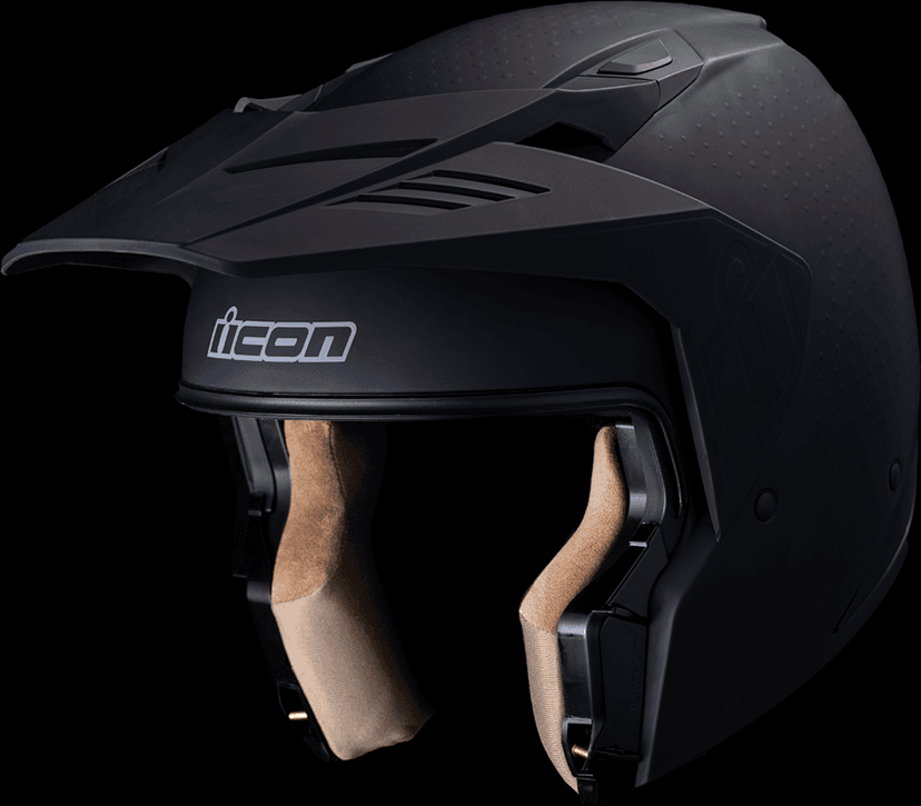 ICON 0104-3299 Elsinore™ Helmet - Monotype - Black - XS — image 12 of 12