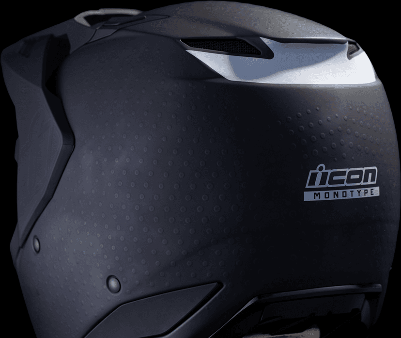 ICON 0104-3302 Elsinore™ Helmet - Monotype - Black - Medium — image 6 of 12