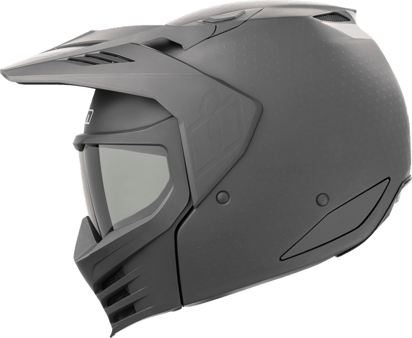 ICON 0104-3302 Elsinore™ Helmet - Monotype - Black - Medium — image 2 of 12