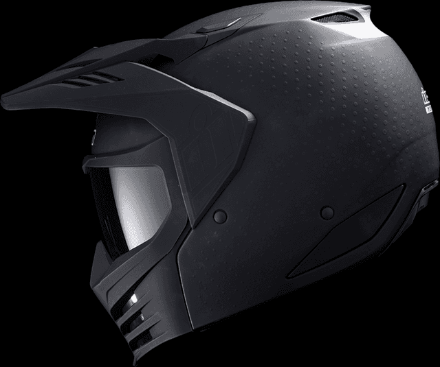 ICON 0104-3303 Elsinore™ Helmet - Monotype - Black - Large — image 12 of 12