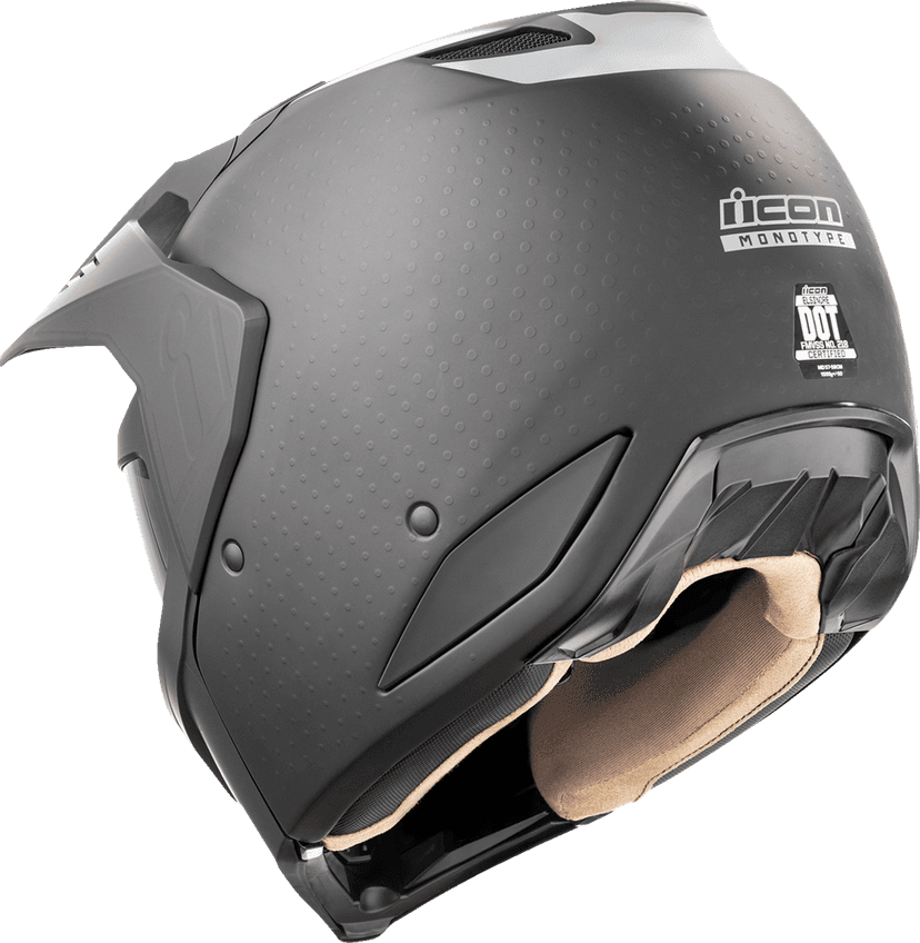 ICON 0104-3305 Elsinore™ Helmet - Monotype - Black - 2XL — image 3 of 12