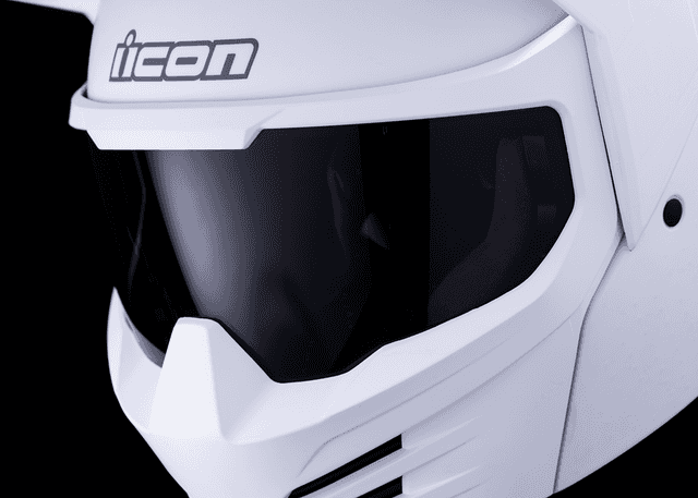 ICON 0104-3308 Elsinore™ Helmet - Monotype - White - XS — image 11 of 11