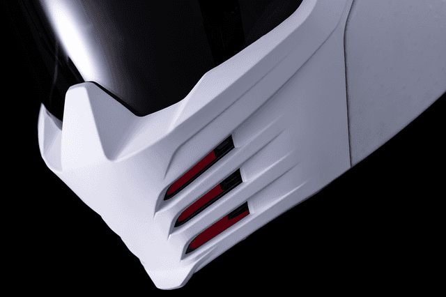 ICON 0104-3309 Elsinore™ Helmet - Monotype - White - Small — image 5 of 11