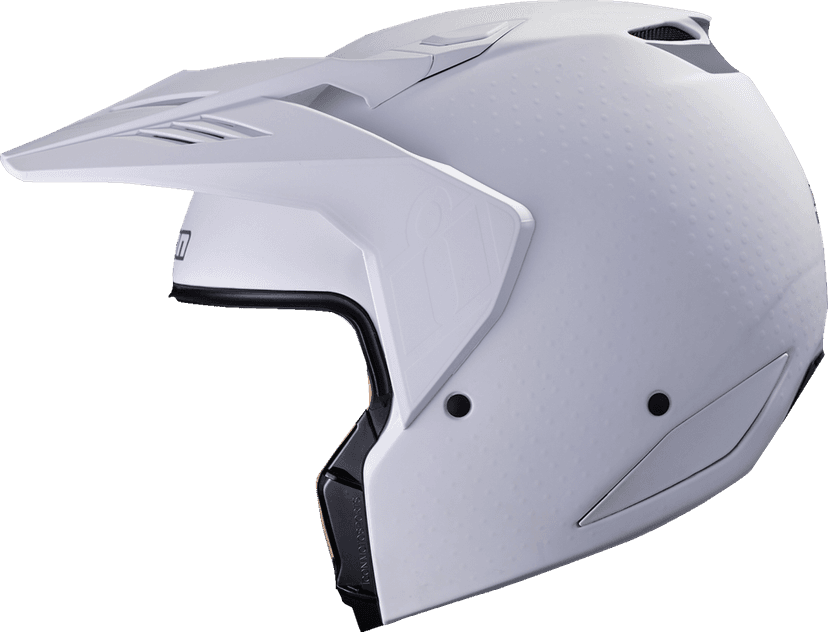 ICON 0104-3314 Elsinore™ Helmet - Monotype - White - 3XL — image 4 of 11