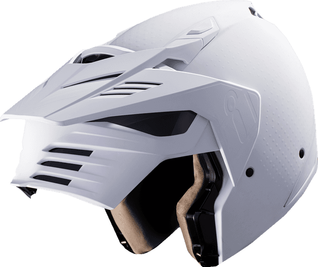 ICON 0104-3314 Elsinore™ Helmet - Monotype - White - 3XL — image 3 of 11