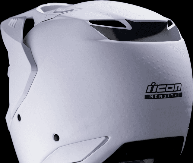 ICON 0104-3314 Elsinore™ Helmet - Monotype - White - 3XL — image 8 of 11