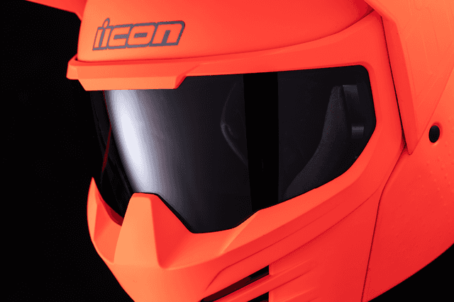 ICON 0104-3315 Elsinore™ Helmet - Monotype - Red - XS — image 5 of 11