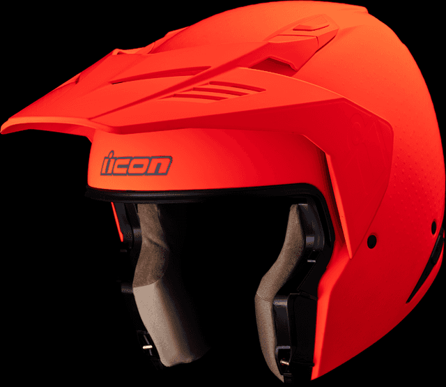 ICON 0104-3315 Elsinore™ Helmet - Monotype - Red - XS — image 10 of 11
