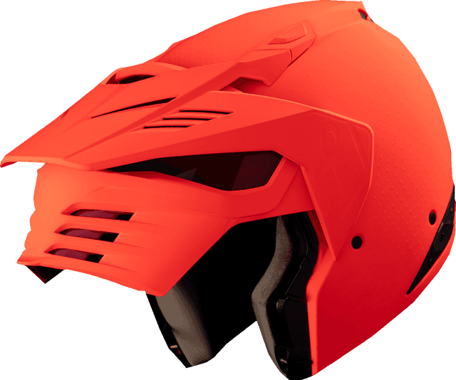 ICON 0104-3316 Elsinore™ Helmet - Monotype - Red - Small — image 3 of 11