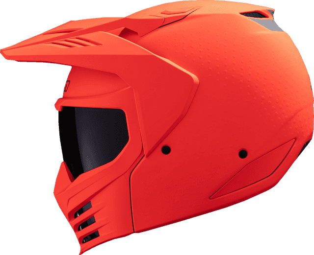 ICON 0104-3316 Elsinore™ Helmet - Monotype - Red - Small — image 2 of 11