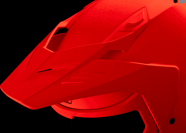 ICON 0104-3317 Elsinore™ Helmet - Monotype - Red - Medium — image 11 of 11