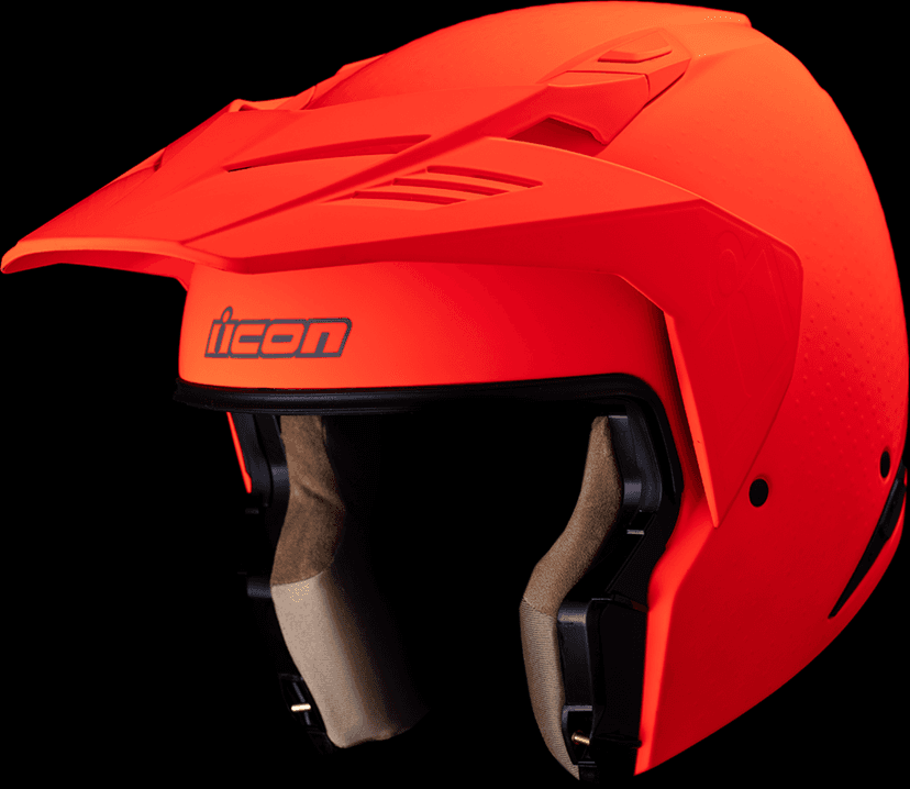 ICON 0104-3319 Elsinore™ Helmet - Monotype - Red - XL — image 9 of 11