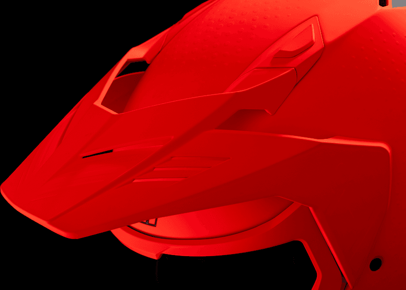 ICON 0104-3320 Elsinore™ Helmet - Monotype - Red - 2XL — image 11 of 11
