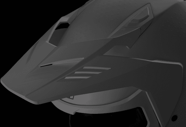 ICON 0104-3322 Elsinore™ Helmet - Monotype - Gray - XS — image 7 of 10