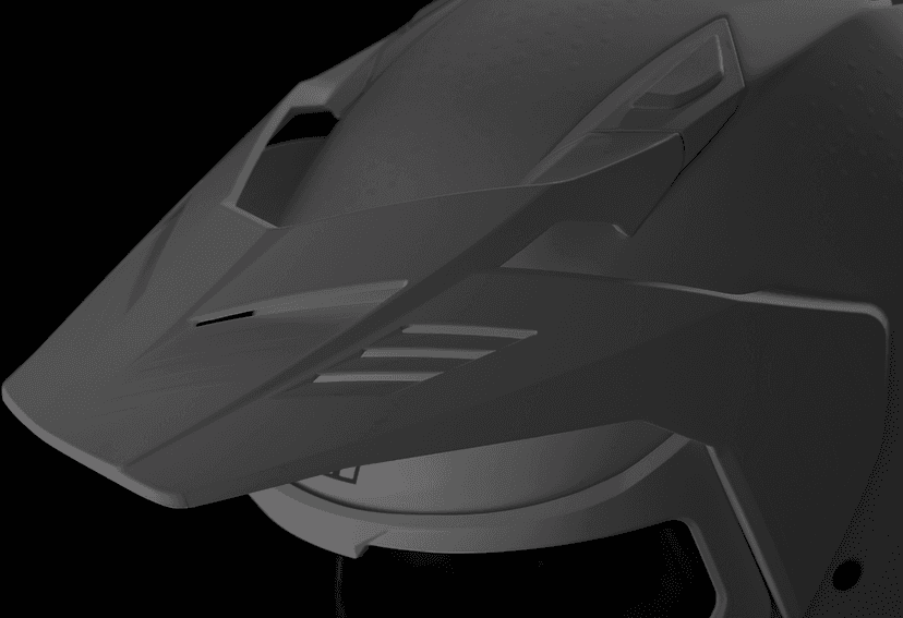 ICON 0104-3325 Elsinore™ Helmet - Monotype - Gray - Large — image 5 of 10
