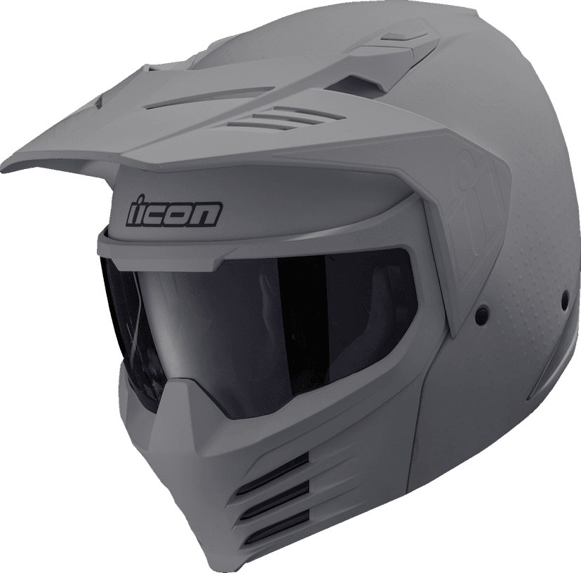 ICON 0104-3328 Elsinore™ Helmet - Monotype - Gray - XL — image 1 of 10