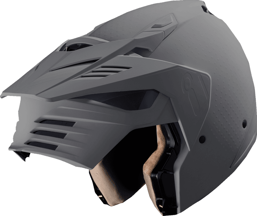 ICON 0104-3329 Elsinore™ Helmet - Monotype - Gray - 2XL — image 3 of 10