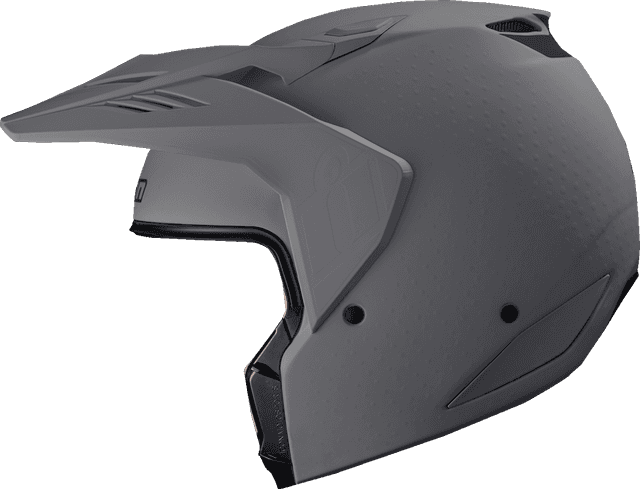 ICON 0104-3330 Elsinore™ Helmet - Monotype - Gray - 3XL — image 4 of 10