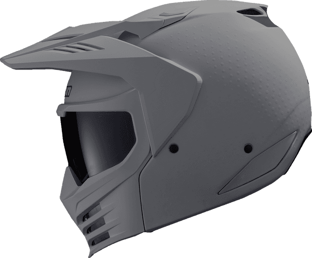 ICON 0104-3330 Elsinore™ Helmet - Monotype - Gray - 3XL — image 2 of 10