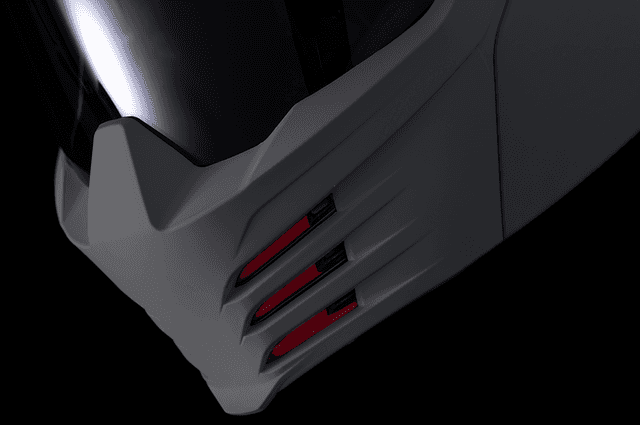 ICON 0104-3330 Elsinore™ Helmet - Monotype - Gray - 3XL — image 8 of 10