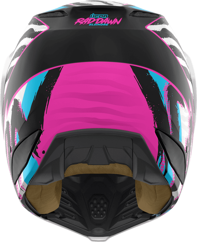 ICON 0104-3341 Elsinore™ Helmet - Rad Dawn - White - Large — image 3 of 6