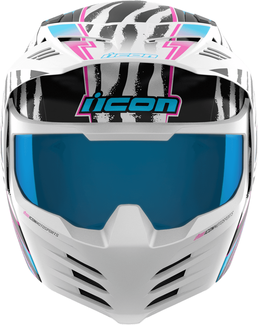 ICON 0104-3343 Elsinore™ Helmet - Rad Dawn - White - 2XL — image 5 of 6