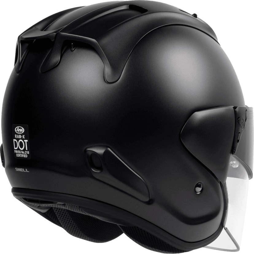 ARAI HELMETS 01043388 Ram-X Helmet - Black Frost - XS — image 5 of 9