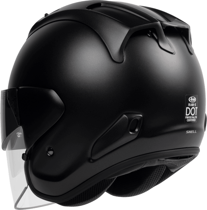 ARAI HELMETS 01043388 Ram-X Helmet - Black Frost - XS — image 7 of 9
