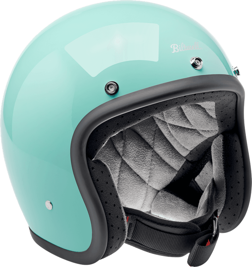 BILTWELL 0104-3535 Bonanza Helmet - Mint Julip - Small — image 2 of 6